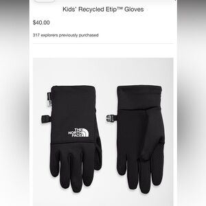 Kids Recycled Etip Gloves